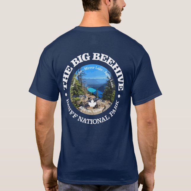 Big Beehive Hike (rd) T Shirt (Baksida)