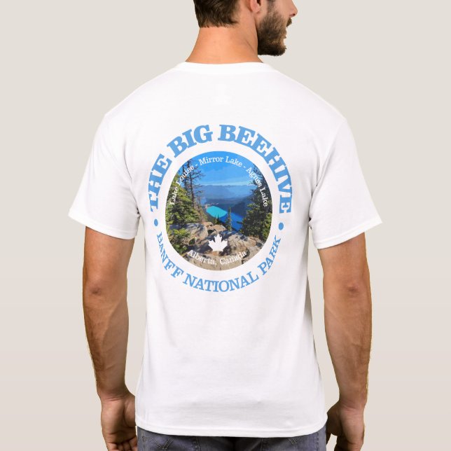 Big Beehive Hike (rd) T Shirt (Baksida)