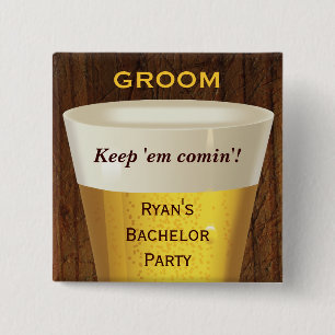 Big Beer Bachelor Button Knapp