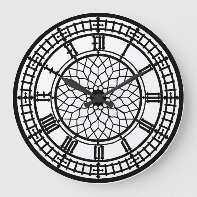 Big Ben Älskare bättre Aligned Stor Klocka (Framsida)