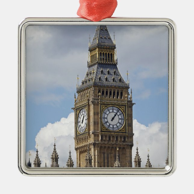 Big Ben and Houses of Parliament, London, Julgransprydnad Metall (Framsidan)
