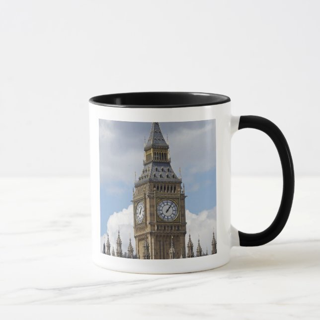 Big Ben and Houses of Parliament, London, Mugg (Höger)