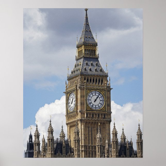 Big Ben and Houses of Parliament, London, Poster (Framsidan)