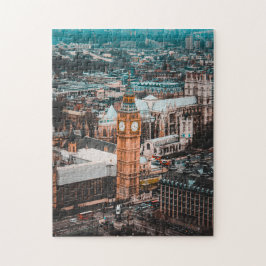 Big Ben Byggande Photography Complex Jigszle Puzzl Pussel