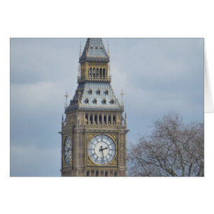 Big Ben Clock Hälsningskort