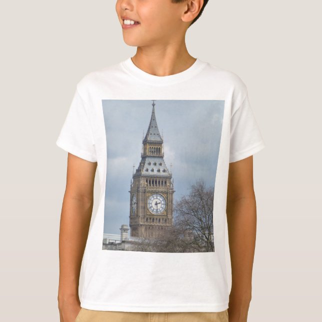 Big Ben Clock Tee Shirt (Framsida)