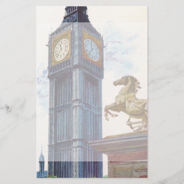 Big Ben Clock Torn i Westminsters palats (Framsida)