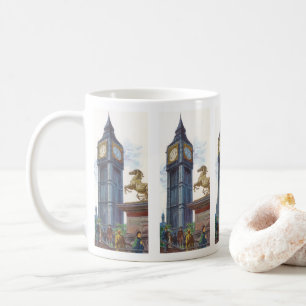 Big Ben Clock Torn i Westminsters palats Kaffemugg