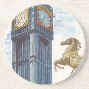 Big Ben Clock Torn i Westminsters palats Underlägg Sandsten