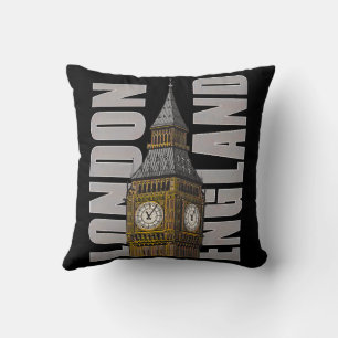 Big Ben Clock Torn London England Förenade kungari Kudde