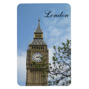 Big Ben Clock Torn London England Magnet