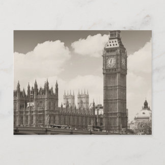 Big Ben Clock Torn London Vykort