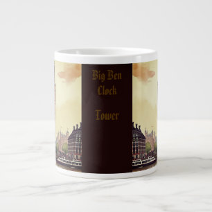 Big Ben Clock Torn, Londons hjärta Jumbo Mugg
