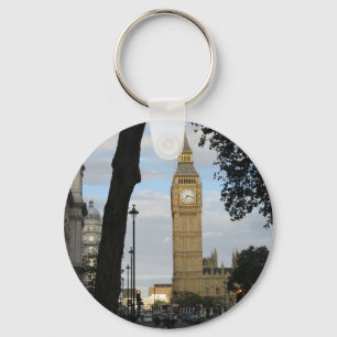 Big Ben genom Träd-nyckelkedjan Nyckelring