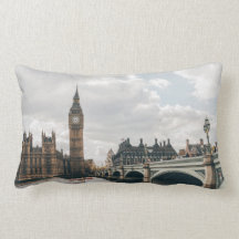 Big Ben i London Pillow