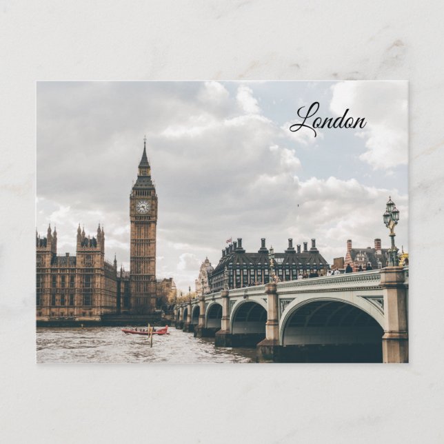 Big Ben i London Vykort (Framsida)