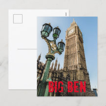 Big Ben i Westminster London-presenten