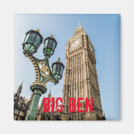 Big Ben i Westminster London-presenten Magnet