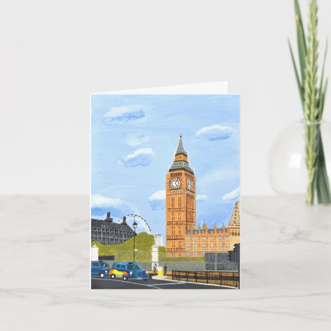 Big Ben-inbjudan Inbjudan (Framsida)