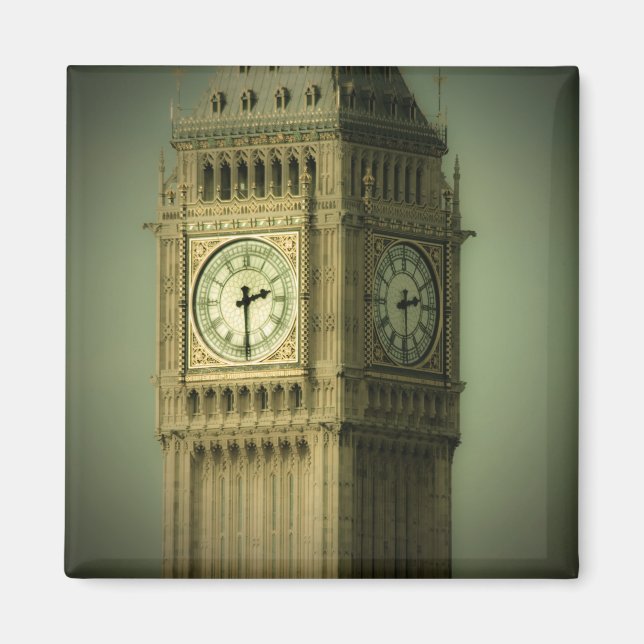Big Ben Kylskåpsmagnet (Framsidan)