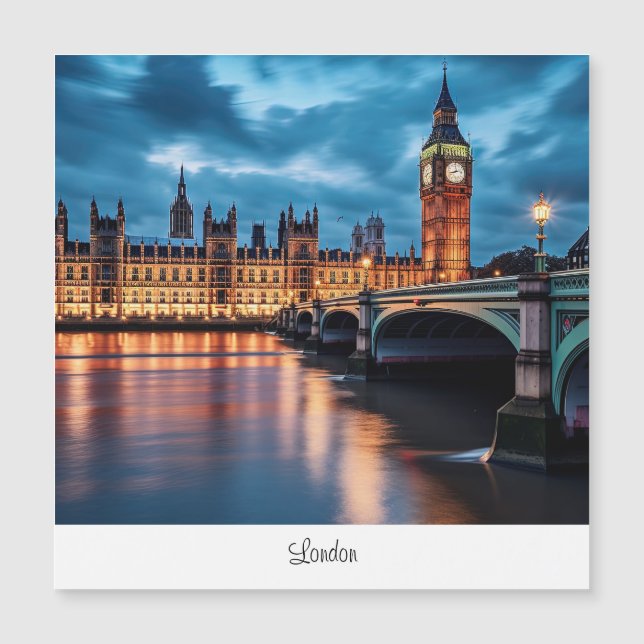 Big Ben, London. (Framsida)
