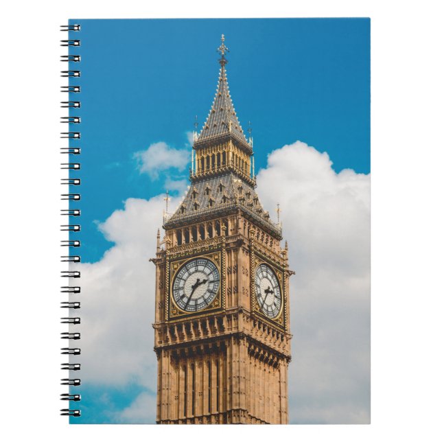 BIG BEN LONDON ANTECKNINGSBOK (Framsidan)