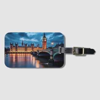 Big Ben, London. Bagagebricka
