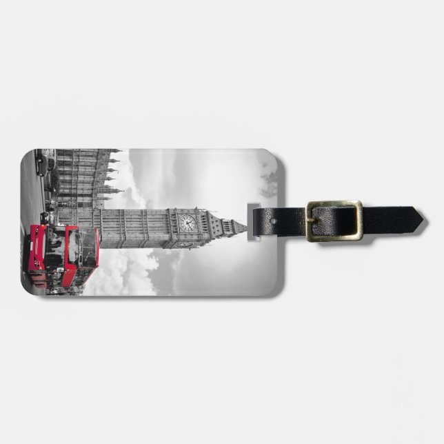 Big Ben London Bagagebricka (Horisontell Framsida)