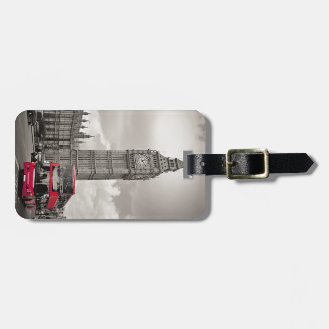 Big Ben London Bagagebricka (Horisontell Framsida)