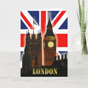 Big Ben, London, England Helgkort