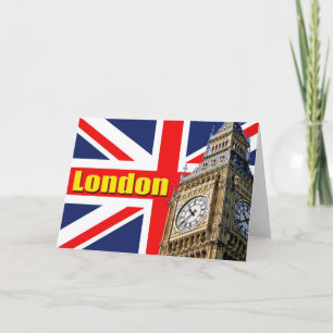 Big Ben - London - England Helgkort