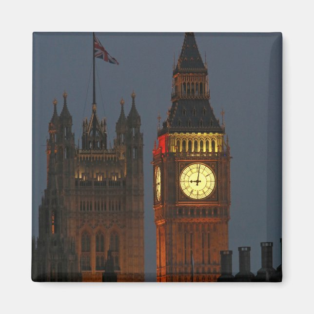 Big Ben-London-England Magnet (Framsidan)