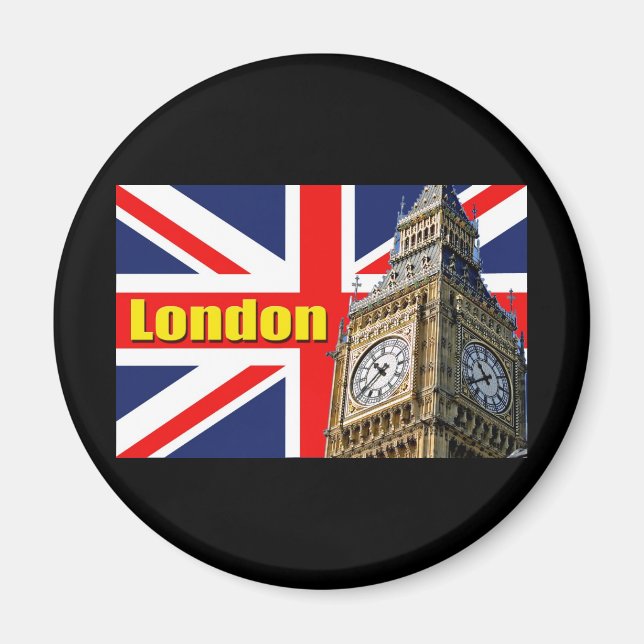Big Ben - London - England Magnet (Framsidan)
