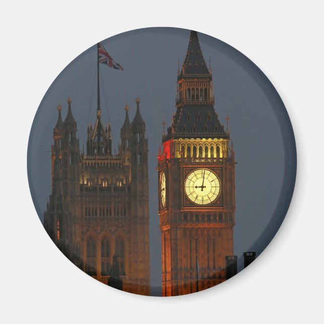 Big Ben-London-England Magnet (Framsidan)