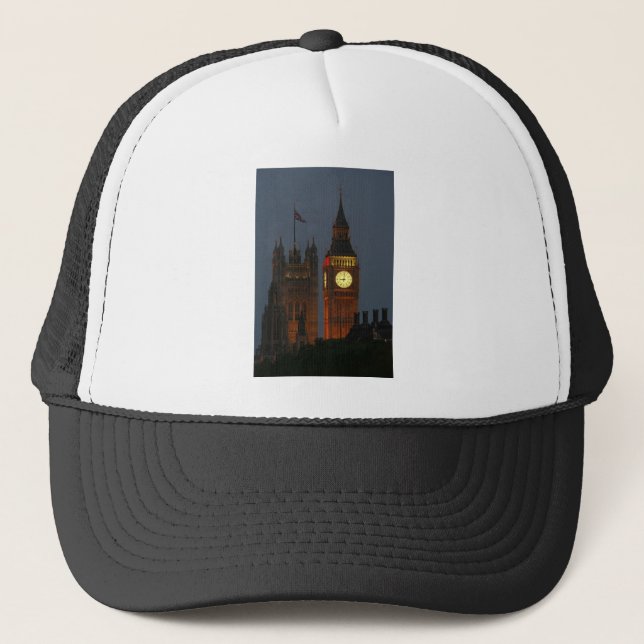 Big Ben-London-England Truckerkeps (Framsida)