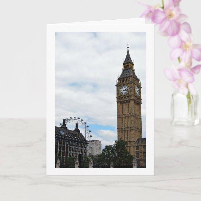 Big Ben & London Eye, England Kort (Orkide)