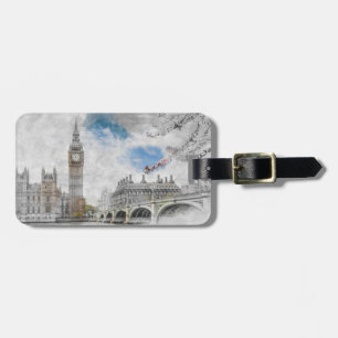 Big Ben, London, Förenade kungariket Bagagebricka