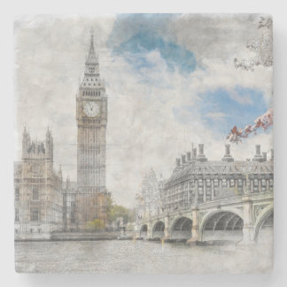 Big Ben, London, Förenade kungariket Stenunderlägg