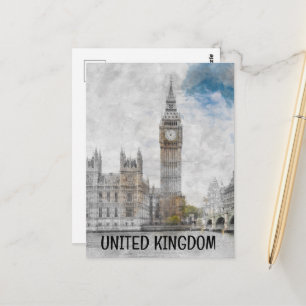 Big Ben, London, Förenade kungariket Vykort