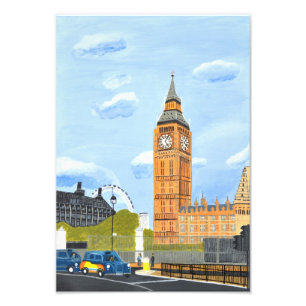 Big Ben London Fototryck