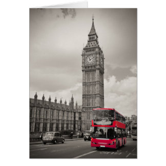 Big Ben London Hälsningskort
