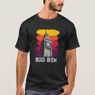 Big Ben London Landmark Sightsee i England T Shirt