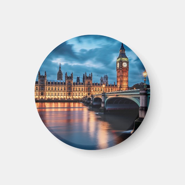 Big Ben, London. Magnet (Framsidan)