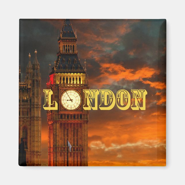 BIG BEN LONDON MAGNET (Framsidan)
