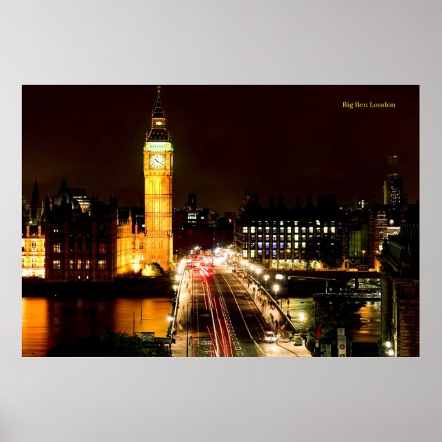 Big Ben London Poster (Framsidan)