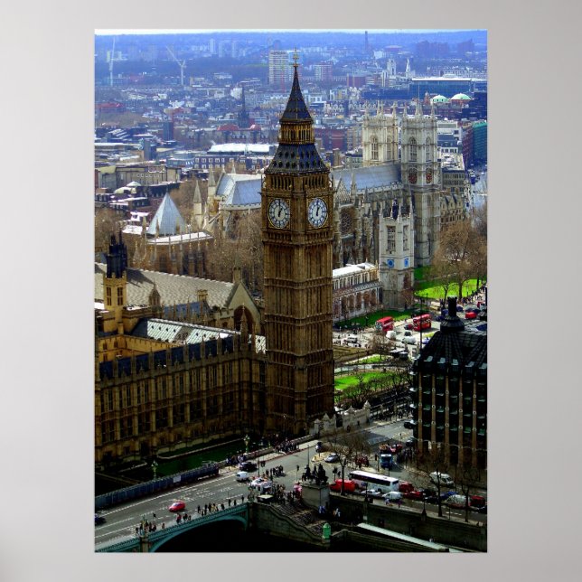 Big Ben, London Poster (Framsidan)