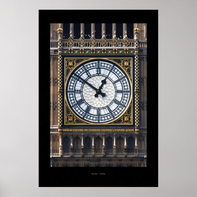 Big Ben - London Poster (Framsidan)