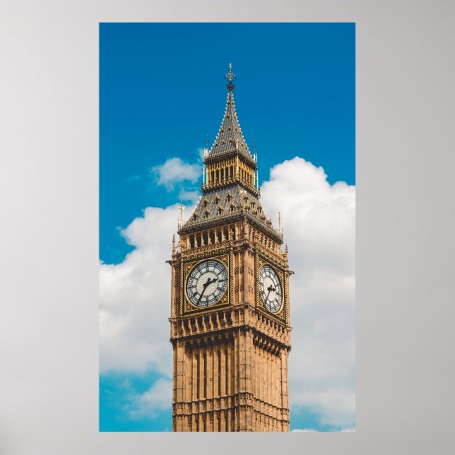 BIG BEN LONDON POSTER (Framsidan)