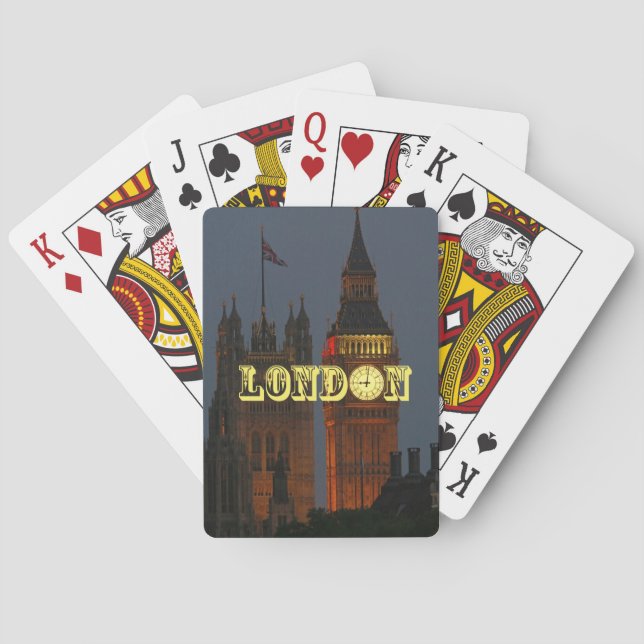BIG Ben London Pro Photo Spelkort (Baksidan)