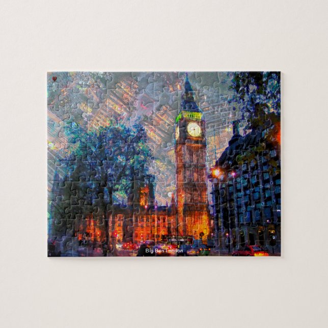 Big Ben London Pussel (Horisontell)